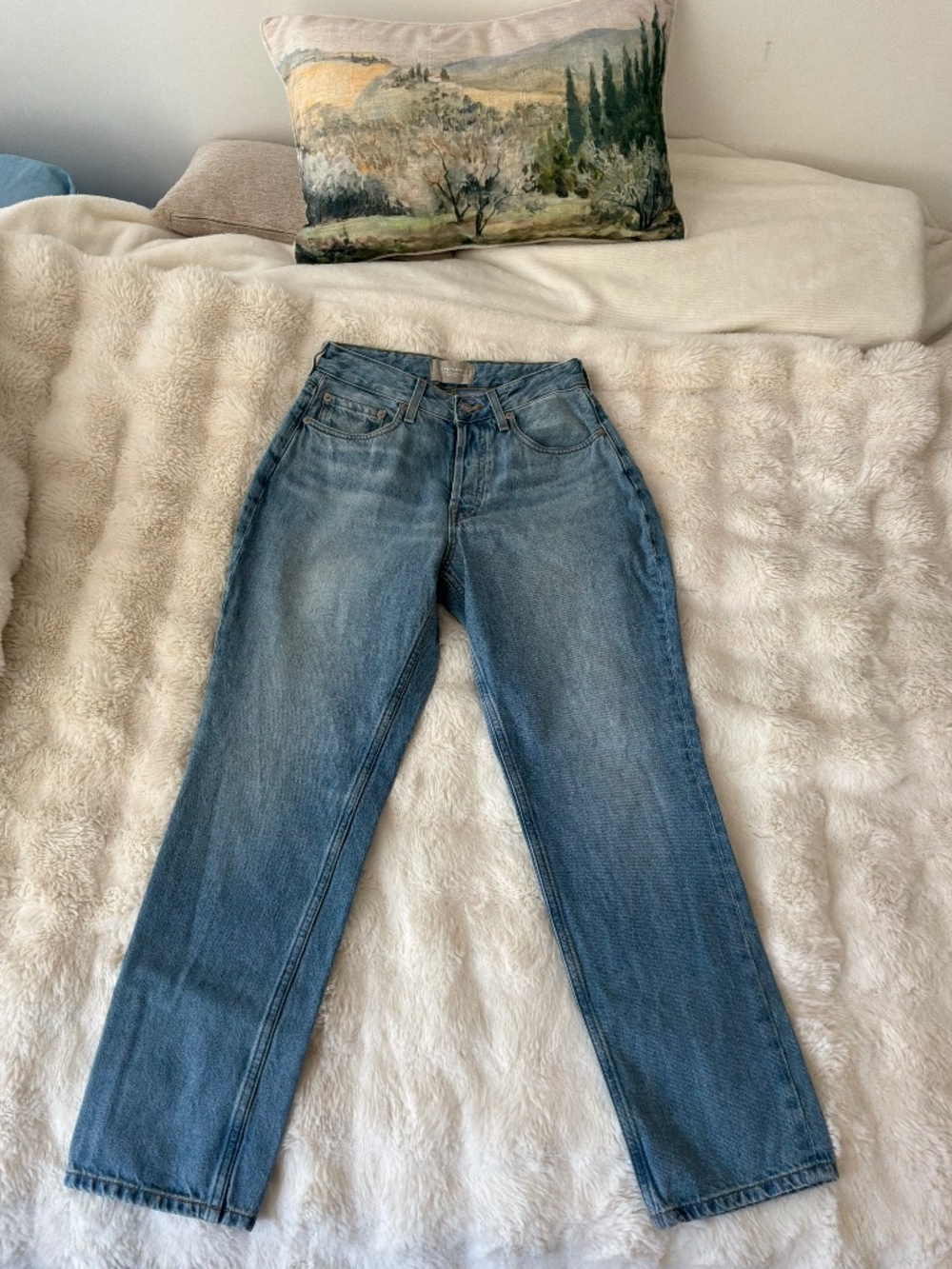 Everlane The Curvy ‘90s Cheeky Straight Jean 27R Blue
